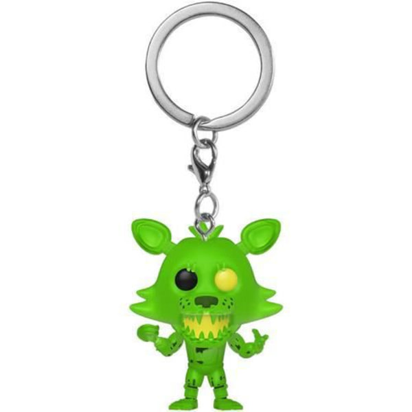 Figuriini avaimenperäksi - FUNKO - Five Nights at Freddy's - Radioaktiivinen Foxy - Vinyyli - Punainen