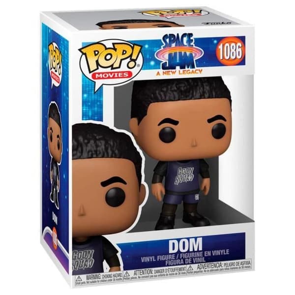 POP Space Jam 2 Don Figuuri - Musta - Lapsille - Pop! Svart