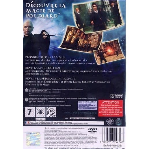 HARRY POTTER OG ORDEN AF PHOENIX / PS konsolspil