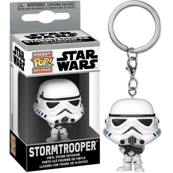Star Wars Pocket Pop Avainpidike Stormtrooper — vinyyli 4 cm
