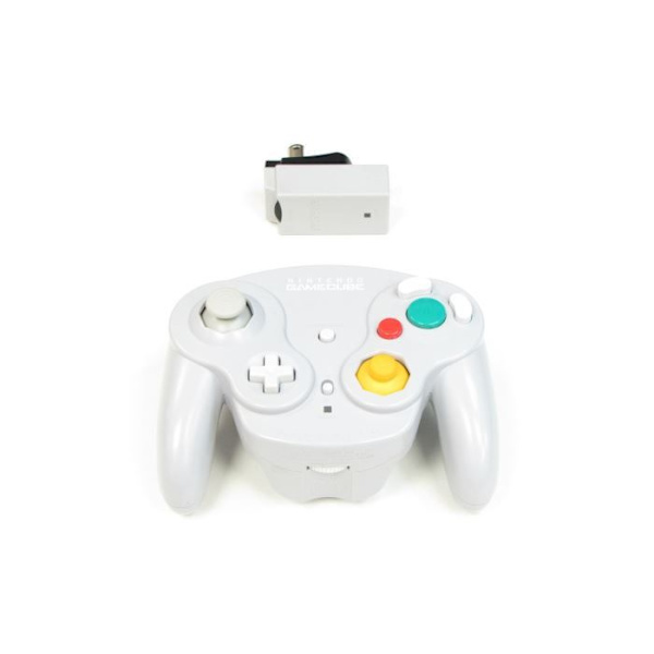 Spelkontroll - NINTENDO - Wavebird - Officiell - Grå - GameCube Grå