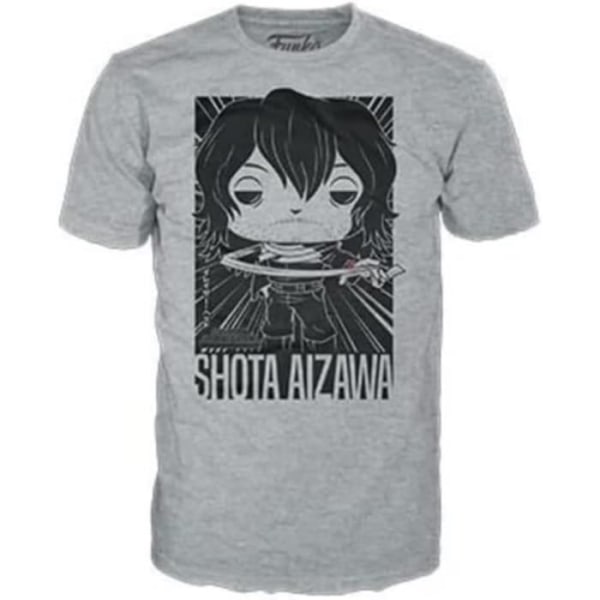 Funko Pop! &amp; Tee: My Hero Academia - Shota Aizawa - Samlar T-shirt och vinylfigur
