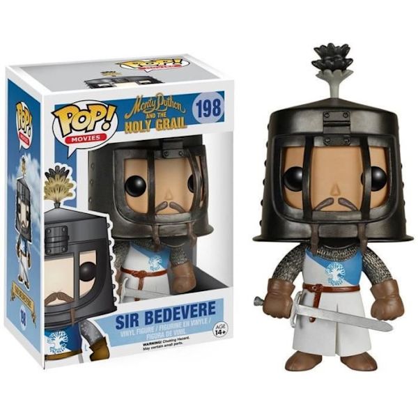 Funko pop! Monty Python og den hellige gral: Sir Bedevere Flerfärgad
