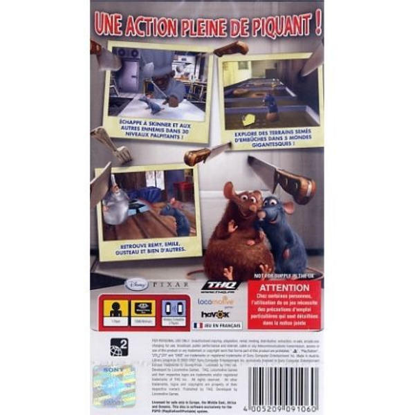 RATATOUILLE / PSP KONSOLSPIL