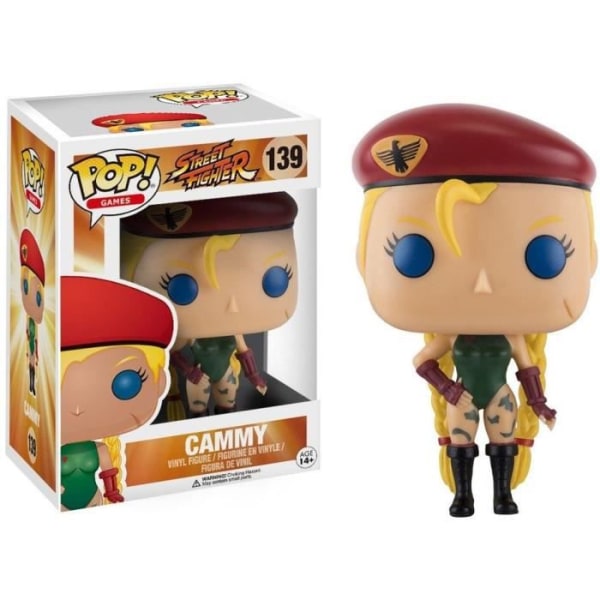 Funko Pop! Street Fighter: Cammy - Keltainen - Lapsi - Unisex Flerfärgad