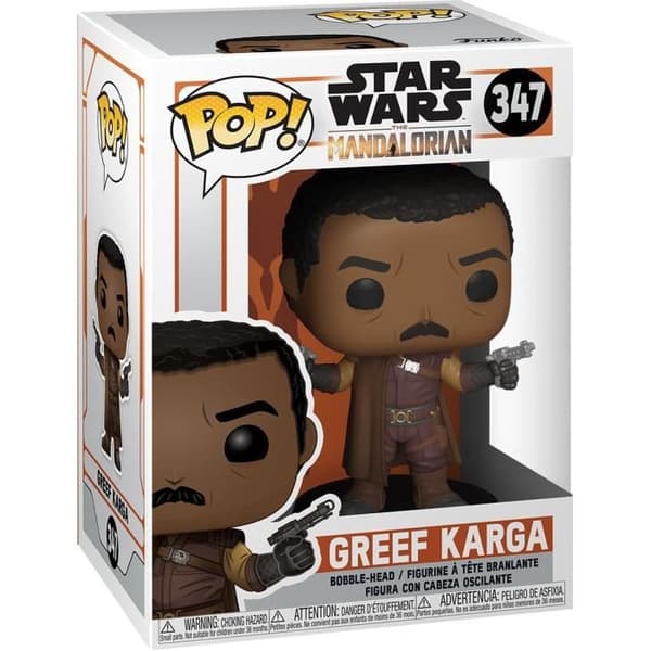 Figuriini Funko Pop! Star Wars: Mandalorian - Greef Karga