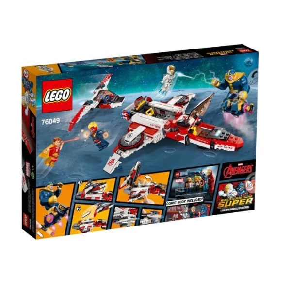 LEGO® Marvel Super Heroes 76049 - Rymduppdraget i L'Avenjet Svart