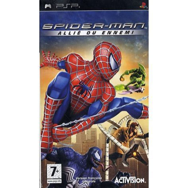 SPIDERMAN ALLY ELLER ENEMY / PSP KONSOLSPEL