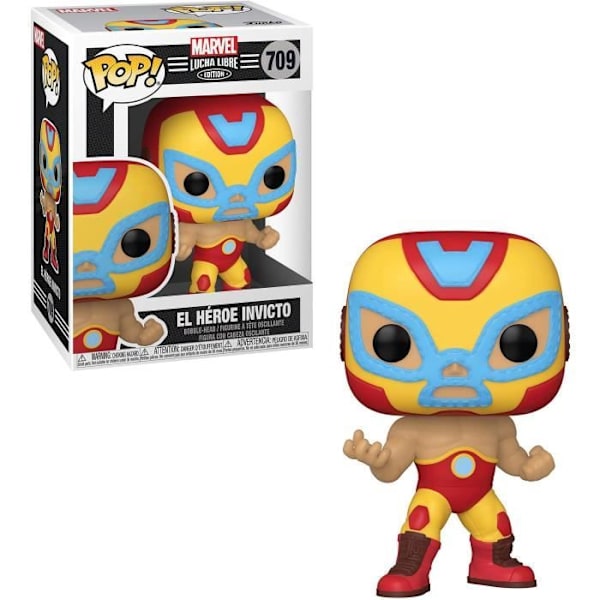Funko Pop! Marvel - Luchadores - Iron Man Flerfärgad