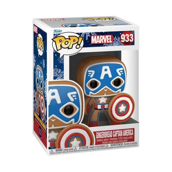 Funko pop! Marvel: Ferie - Captain America