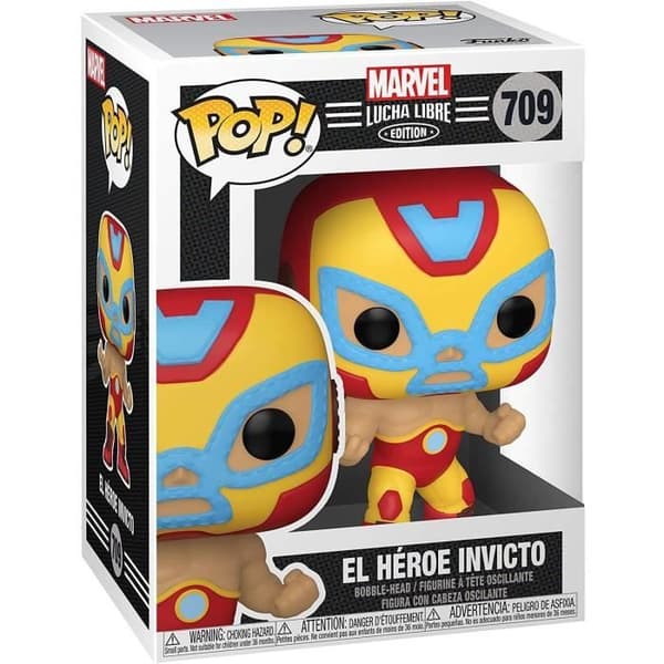 Funko Pop! Marvel - Luchadores - Iron Man Flerfärgad