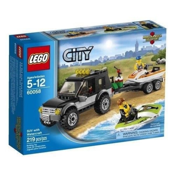 LEGO City byggsats - THE JET SKIS TRANSPORT 4X4