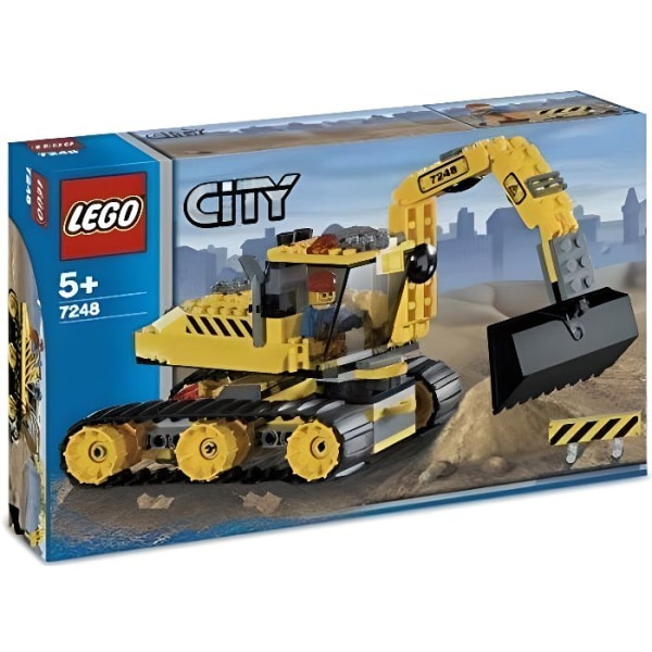 LEGO City Excavator byggspel - LEGO varumärke - 127 bitar - För barn från 8 år och uppåt