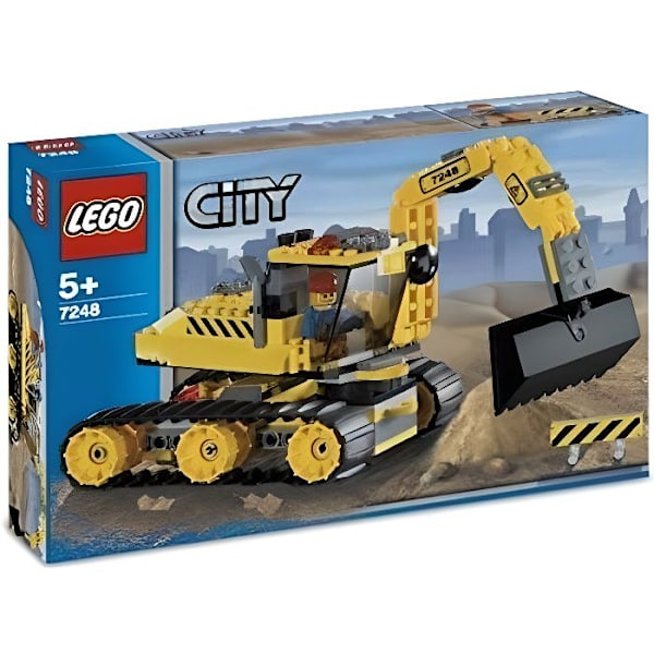 LEGO City Excavator byggspel - LEGO varumärke - 127 bitar - För barn från 8 år och uppåt