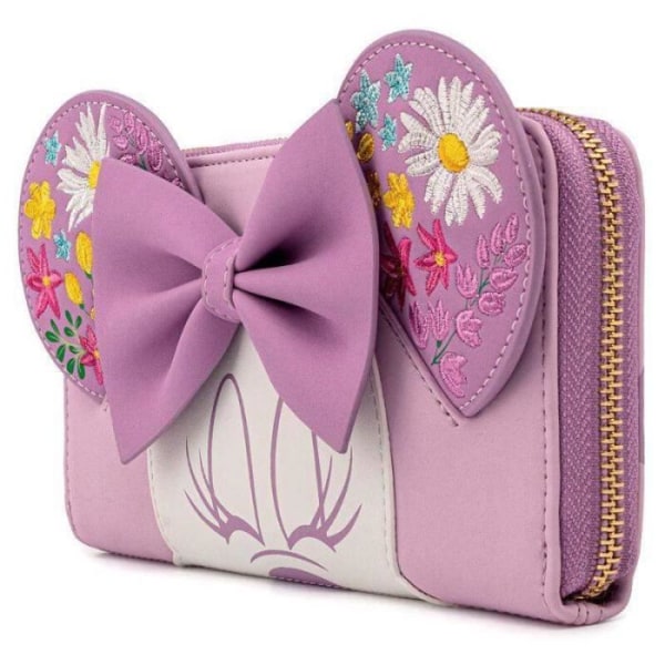 Loungefly Disney Minnie Holding Flowers Wallet - - - Ocio Stock Svart