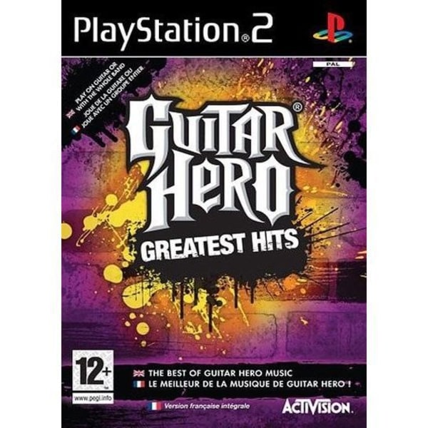GUITAR HERO GREATEST HITS /PS2 KONSOLSPEL