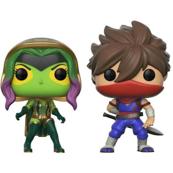 Figuriinit Funko Pop! - Marvel - Gamora VS Strider - 10 cm - 2 pakkausta - Sekä pojille että tytöille