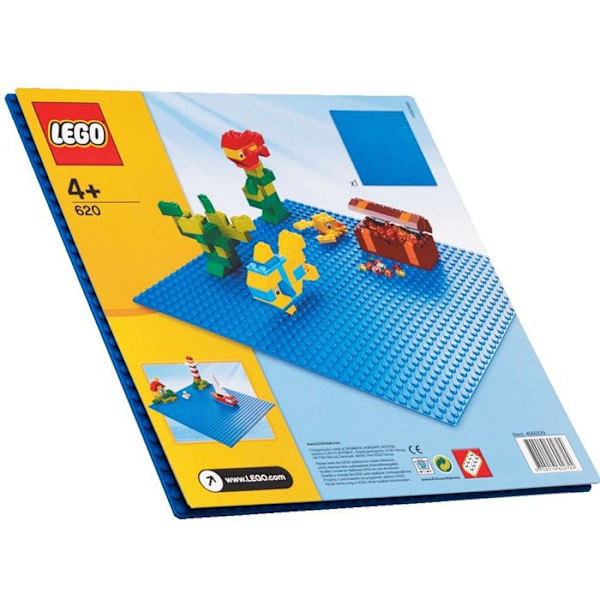 Lego Bricks Sininen pohjalevy