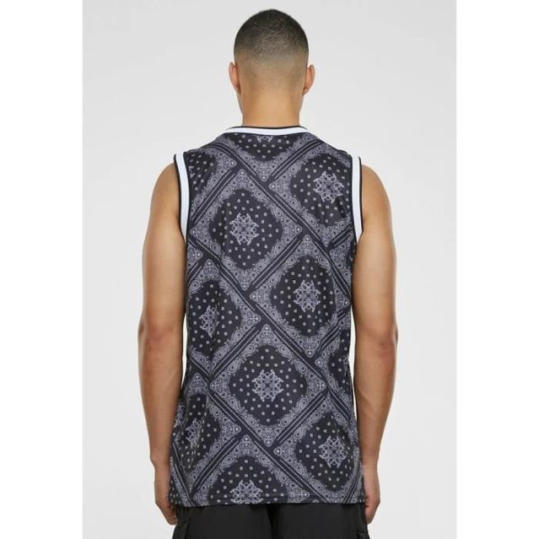 Karl Kani Herrvävd signatur Paisley Basketball Tank 6031440 - XXL