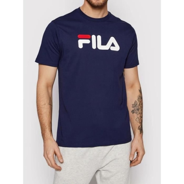 FILA Kortärmad T-shirt herr Streetwear unisex Bellano Tee marinblå M