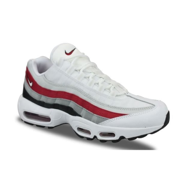 Nike Air Max 95 Vit Röd Svart Skor - Herr - Klassiker - Löpning VIT 43