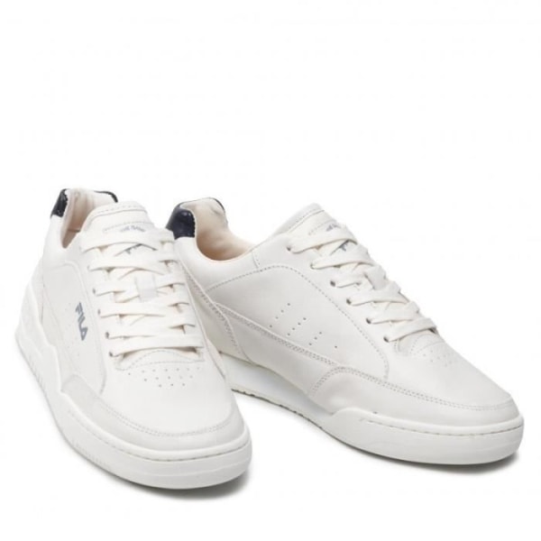 FILA TOWN CLASSIC PM herrsneakers i vitt läder - platta snören Vit 45