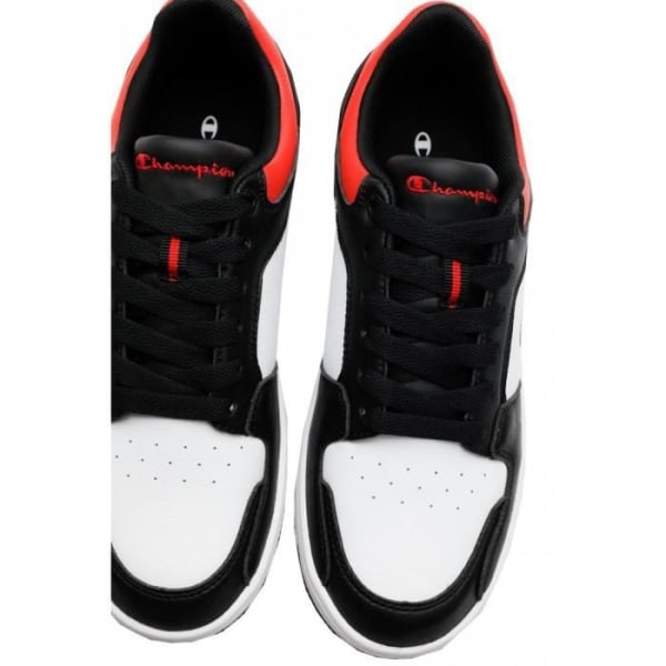 Sneakers för män CHAMPION Rebound Low S21906.KK003 - Läder-Syntetiskt/polyuretan - Vit och flerfärgad - Snören Flerfärgad 43