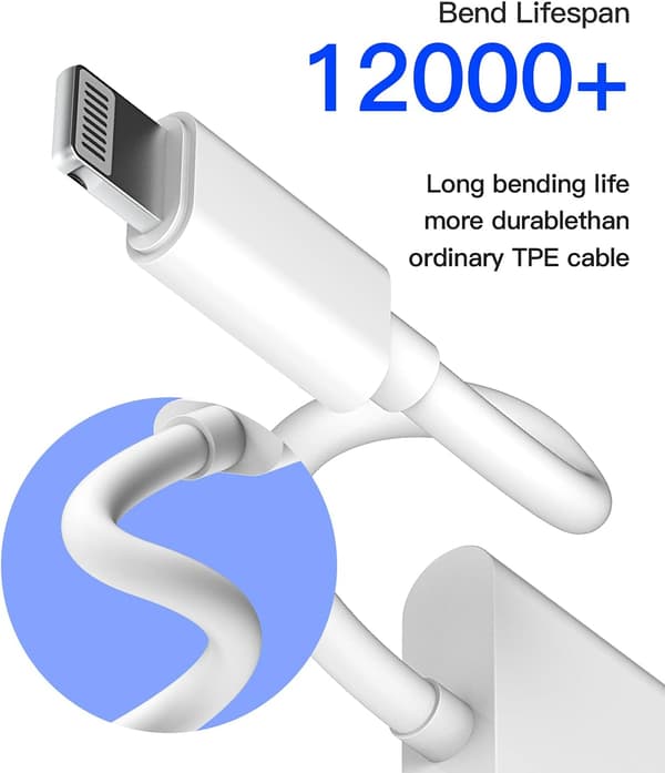 Lightning til 3,5 mm splitter 2i1 (2 stk.) Oplader Audio Cord-stik iPhone AUX-adapter til hovedtelefonstik Dongle-kabel