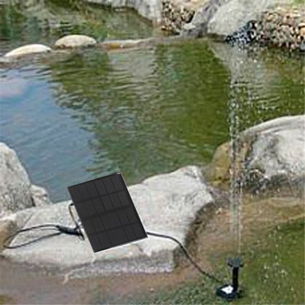 150L-H Solcelledrevet fontenesubmersibel vannpumpe