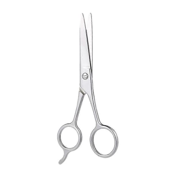 Skæg saks i rustfrit stål, overskæg saks, barberingssaks, hårtrimmer