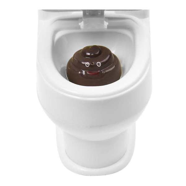 Hvid Mini Sjov Sjovt Toilet Børn Overnaturligt Vandlegetøj
