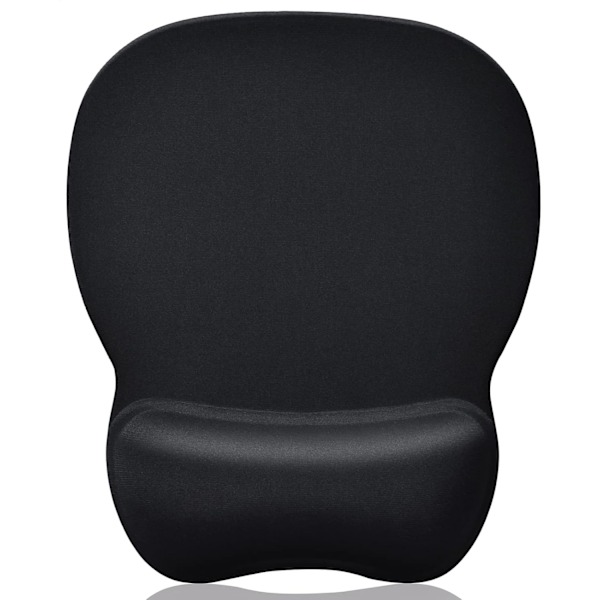Musmatta handledsstöd Gel Musmatta med handledsstöd, Ergonomisk Musmatta Gel, Smärtlindring Mus handledsstöd Stödplatta med halkfri PU-bas