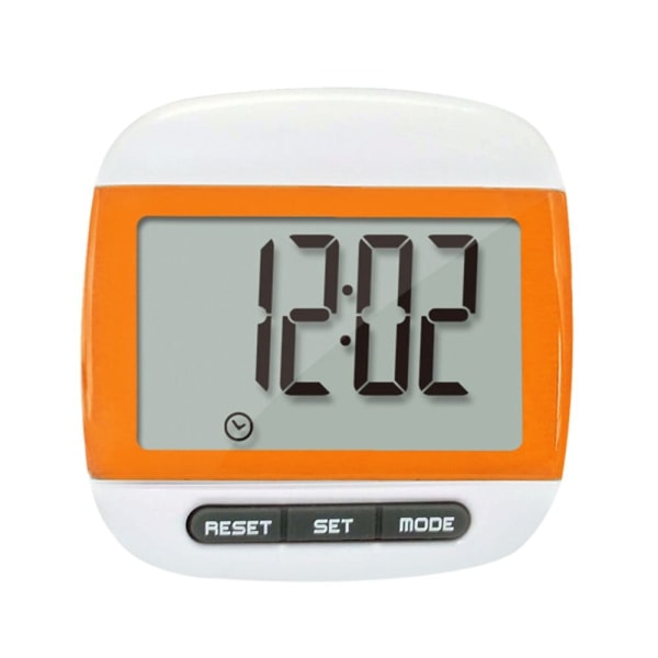 LCD-stegräknare stegkilometer Orange