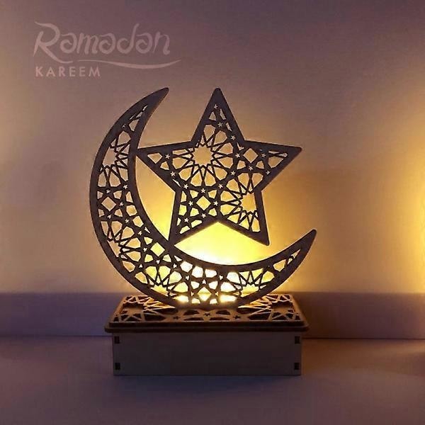 Ramadan eid mubarak dekorasjon LED-lys