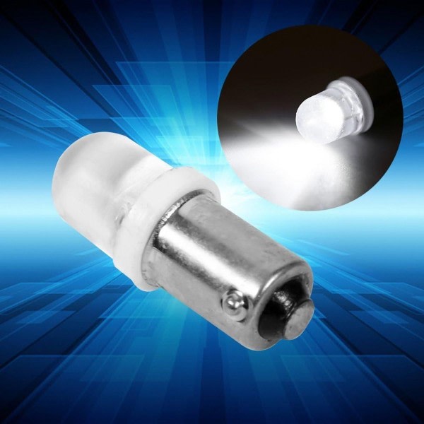 20 stk T11 T4W LED-pærer hvite BA9S H6W 1895 Bil LED hvite dashbordlampe KLB