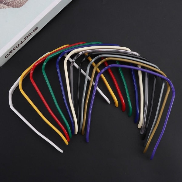 2PCS Osynlig hårrosett Tjock lockig hårrosett Black