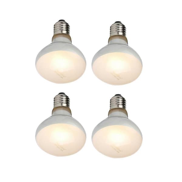 4-pak krybdyr UVB UVA varmelampepære for ægte sollignende lys og varme til padder (100 W)