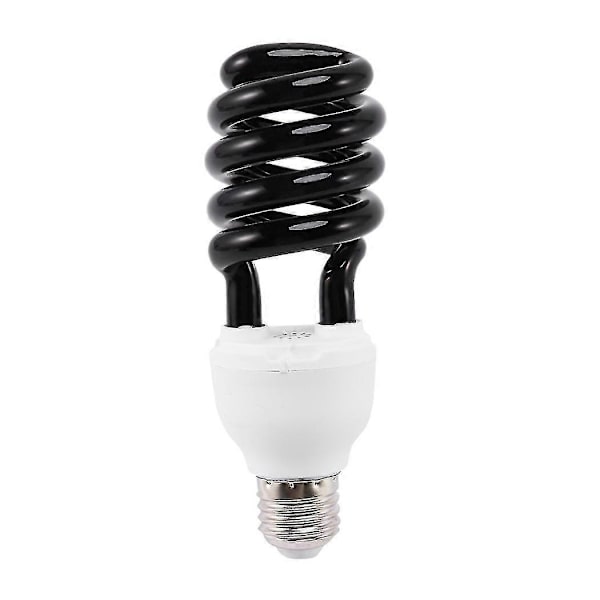2x E27 40W UV Ultraviolett Fluorescerande Svartljus CFL Glödlampa 220V Form: Spiral Effekt Volt