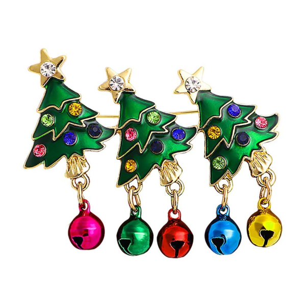 1/2/3/5 Pins Brosche Skjorte Kvinder Tilbehør Julegave Lapel Broom 1Set
