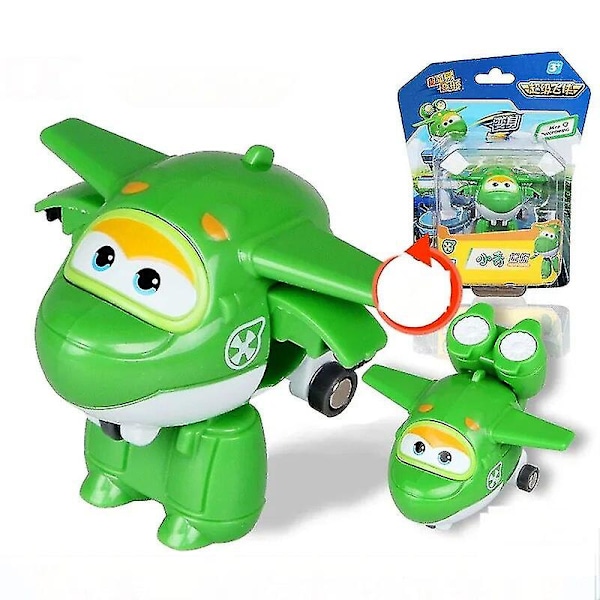Super Wings Action Figures 2\" Mini Muuntavat Lentävät Robotti Jett Dizzy Dino Muuntumismalli Leikkikalut Lapsille Lahjoiksi Mira