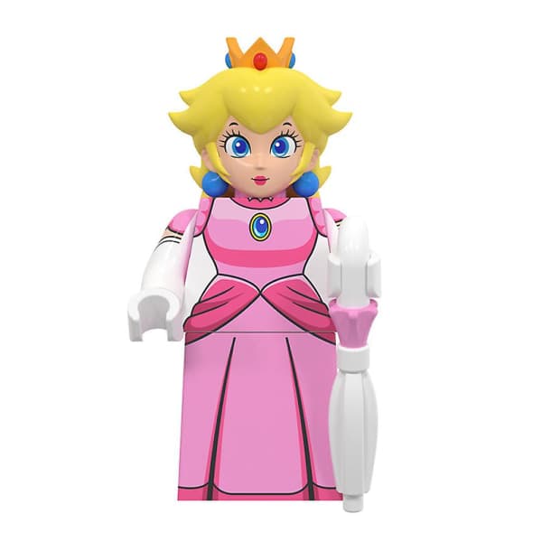 8-delt sæt af Super Mario minifigurer byggeklodser legetøjsfigurer