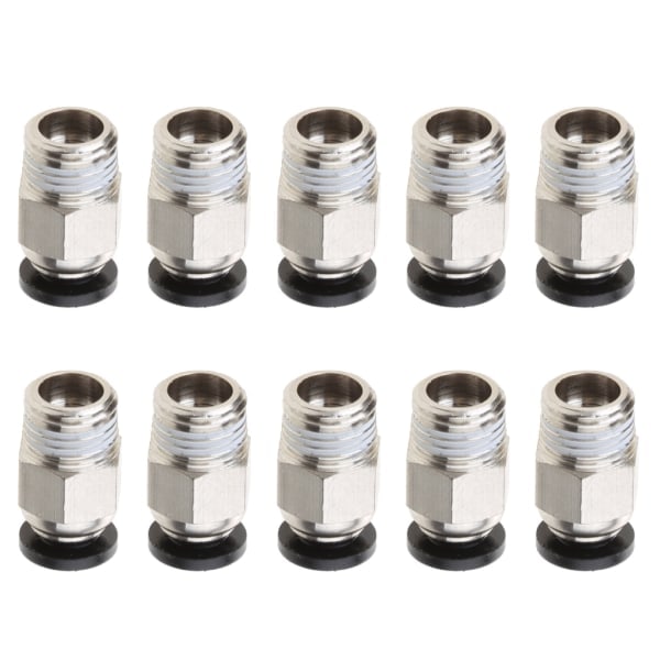 3D Printer Parts 10PCS Set PC4 01 M10 V6 Pneumatic Quick Release Coupling J-Head