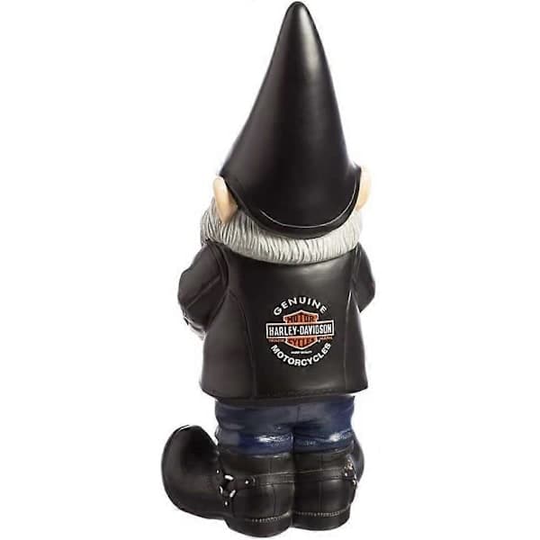 Puutarhatonttu Biker Harley Davidson Malli 4,5x6x15cm
