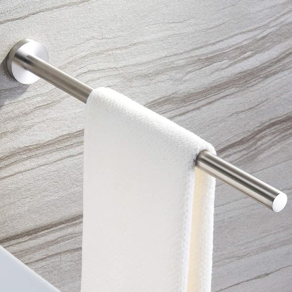 Håndkleholder i rustfritt stål, 40 cm, veggmontert
