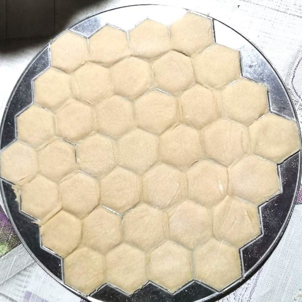 Dumpling Maker Russisk Pelmeni Pie Maker Deigkutter Form Skjema Form
