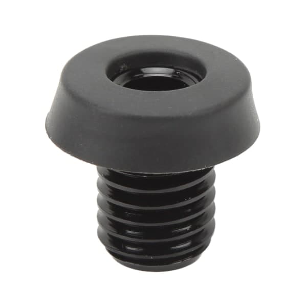 Pool kø hylster aluminiumlegering plast bagprop billard kø bumper beskytter sort