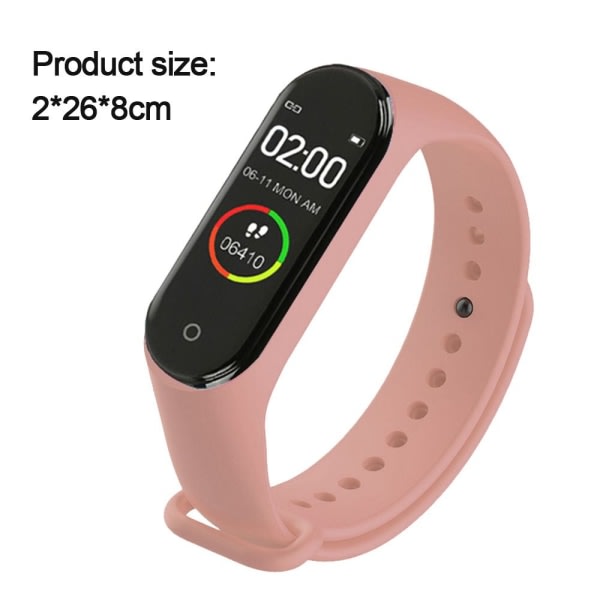 Smart Watch Fitness Tracker Pink