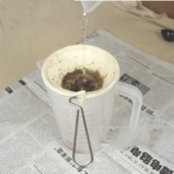 2 stk 4 tommers rustfritt stål håndtak Tabi gjenbrukbar kaffe te S DXGHC