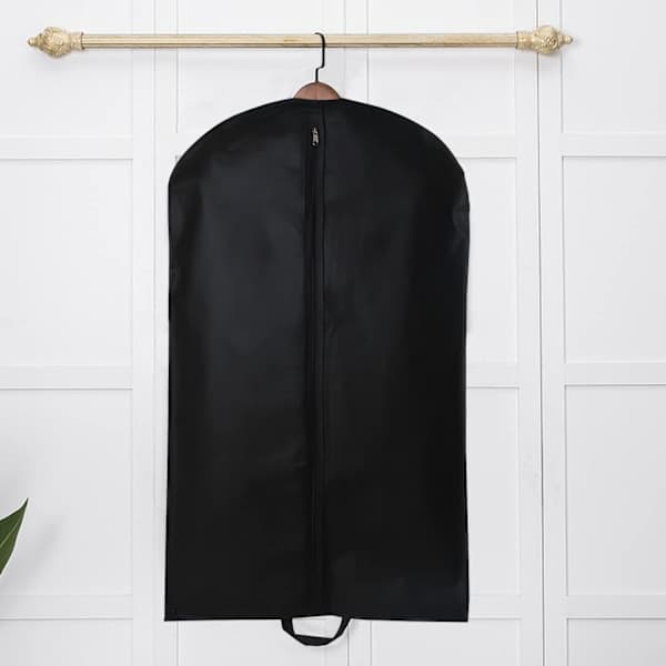 Plaggskydd, andningsbart klädskydd för upphängning, hopfällbart Black B 60x120cm
