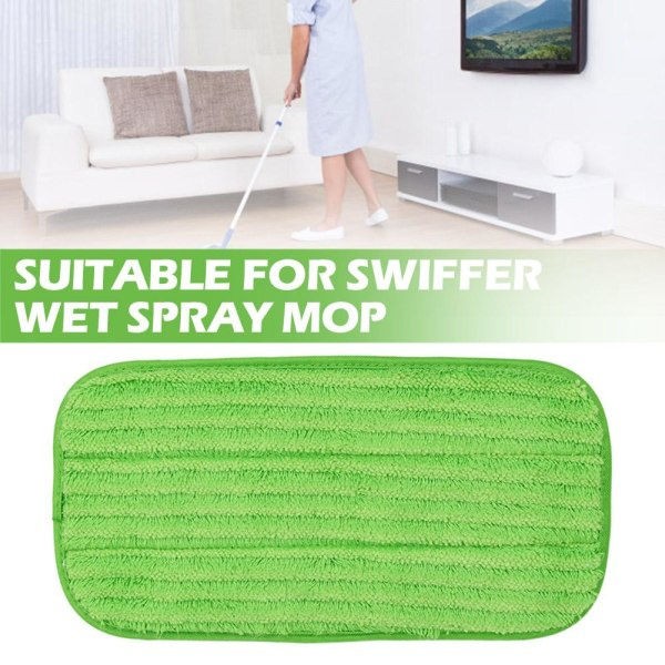 FOR Swiffer Sweeper Flat Hook Mop 12 tommer genanvendelig moppe